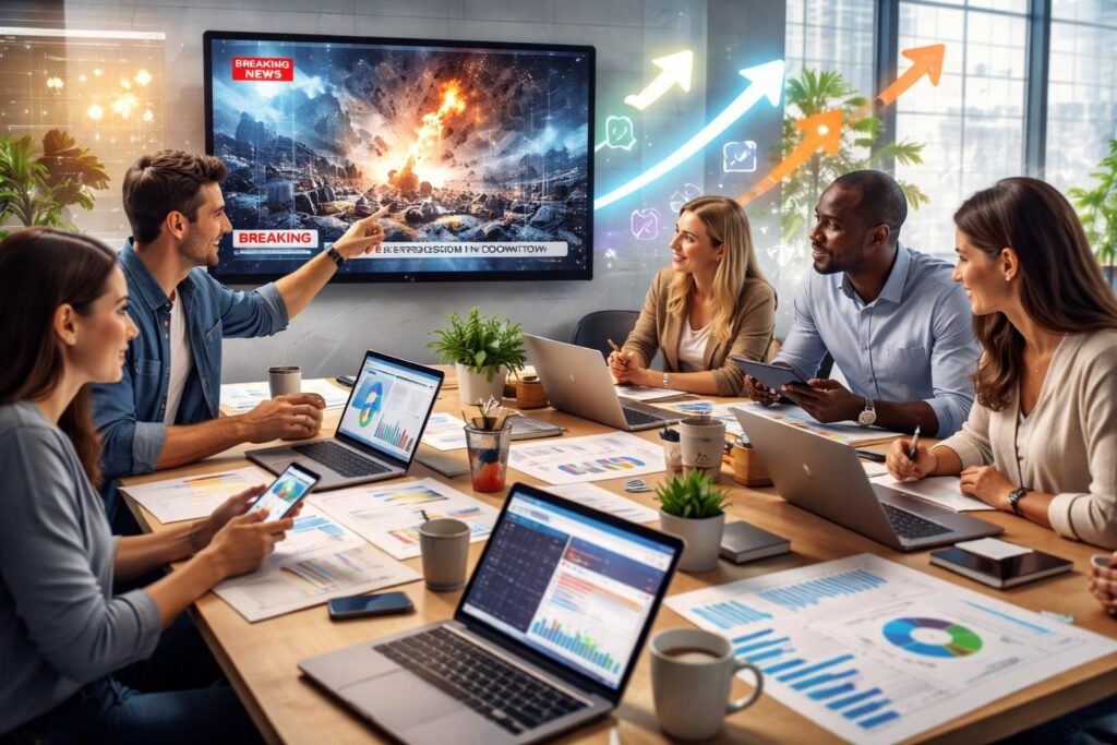 découvrez comment le newsjacking peut dynamiser votre campagne marketing en exploitant l'actualité pour capter l'attention et augmenter l'engagement.